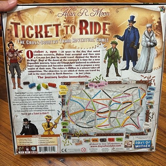 NEW Ticket To Ride Game - Picture 2 of 4